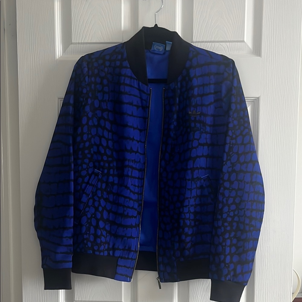 Men's Blue Patterned Jacket